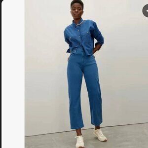 Everlane | The Way High Jean in Retro Blue